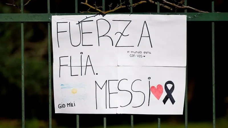 Lionel Messi atasını son mənzilə belə yola saldı - FOTO/VİDEO