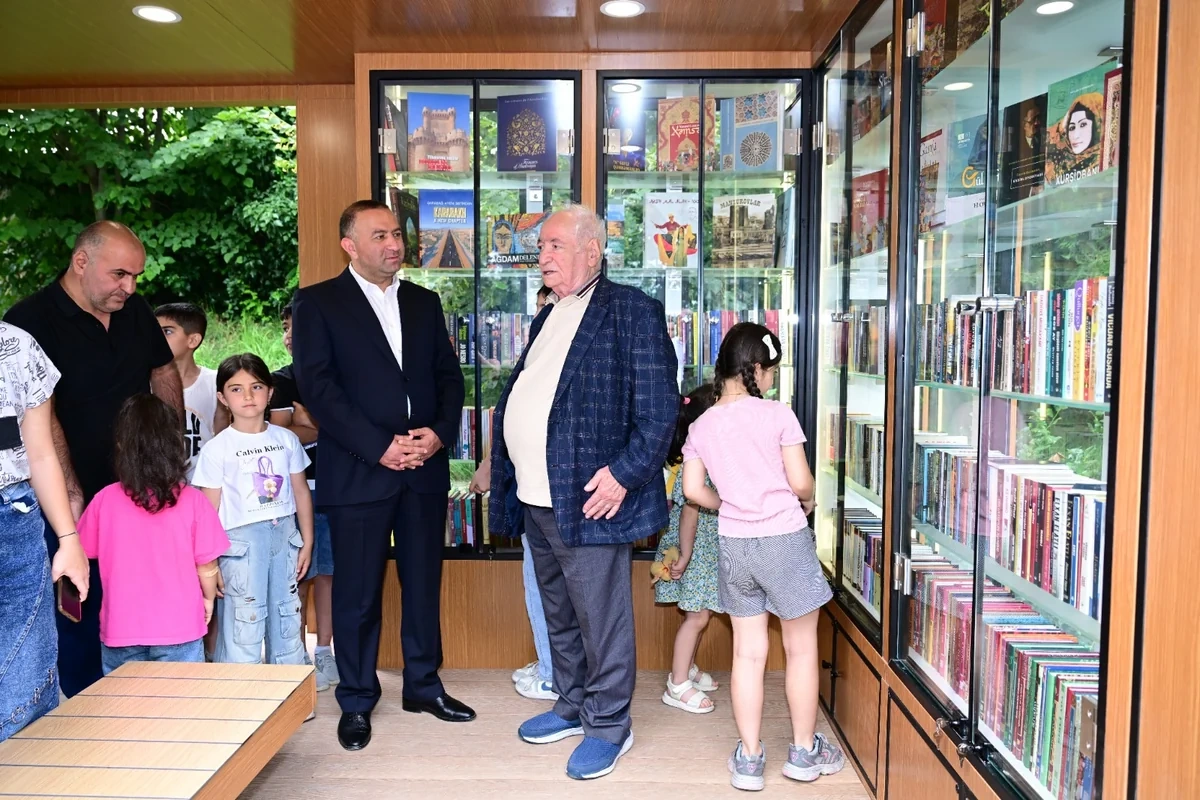 Şuşada "Kitab dayanacağı" istifadəyə verilib - FOTO