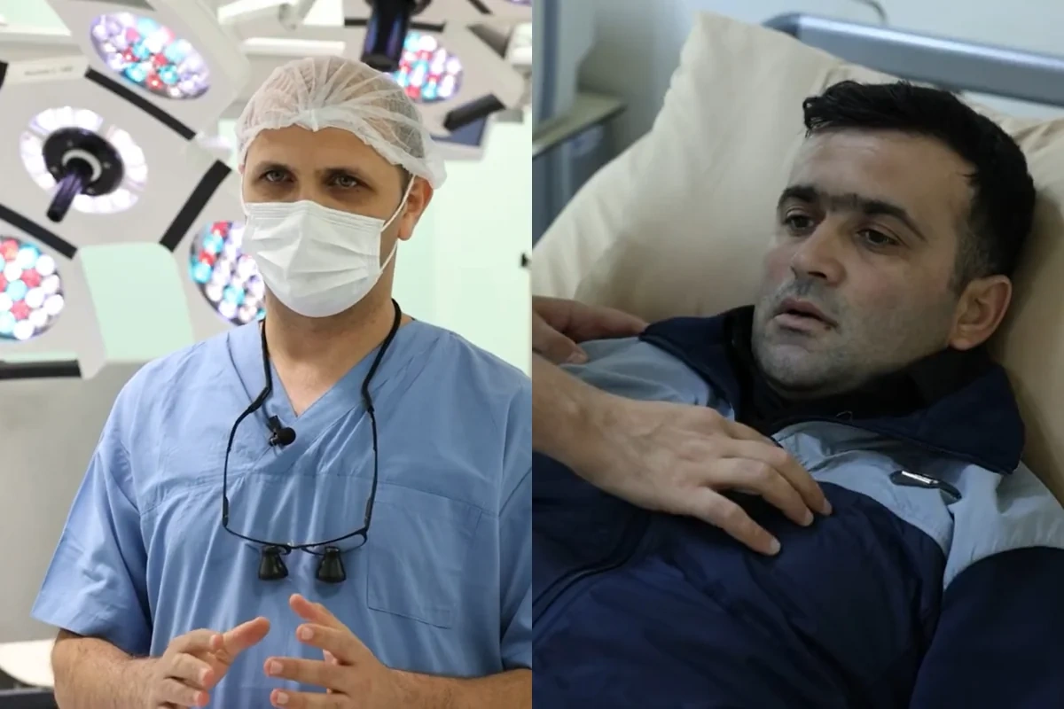 Hərbi qulluqçumuz mürəkkəb ürək əməliyyatı keçirdi - VİDEO