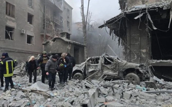 Rusiyanın Xarkova hücumu nəticəsində yaralıların sayı 30-a çatıb