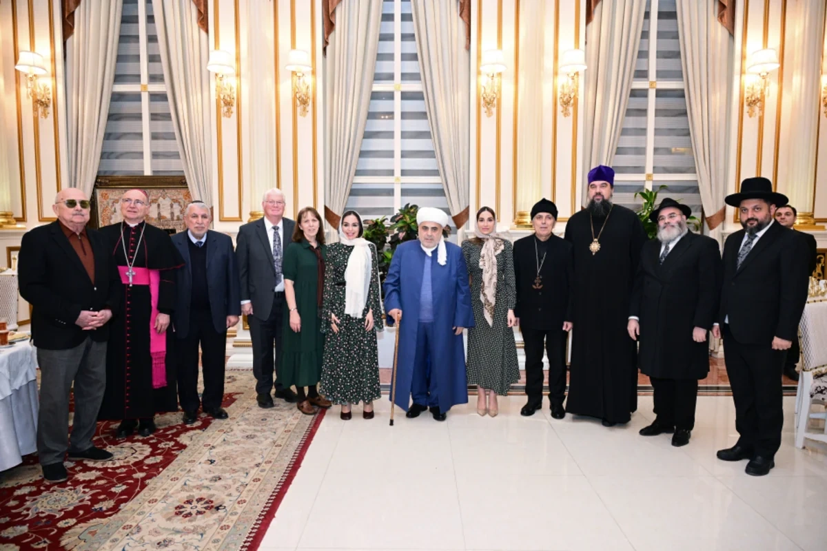 Müqəddəs Ramazan ayı münasibətilə iftar mərasimi keçirilib - FOTO