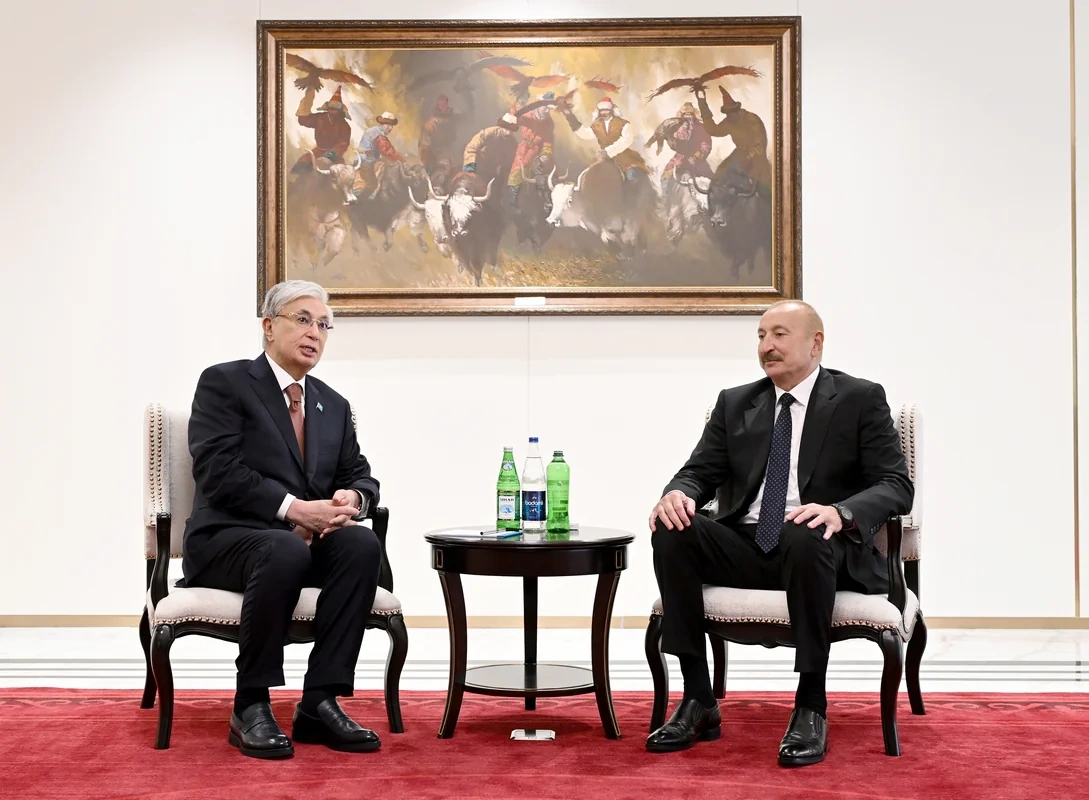 İlham Əliyev Bişkekdə Tokayevlə görüşdü - FOTO - YENİLƏNİB