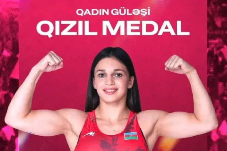 Qadın güləşçimiz Ruzanna Məmmədova Avropa çempionu oldu
