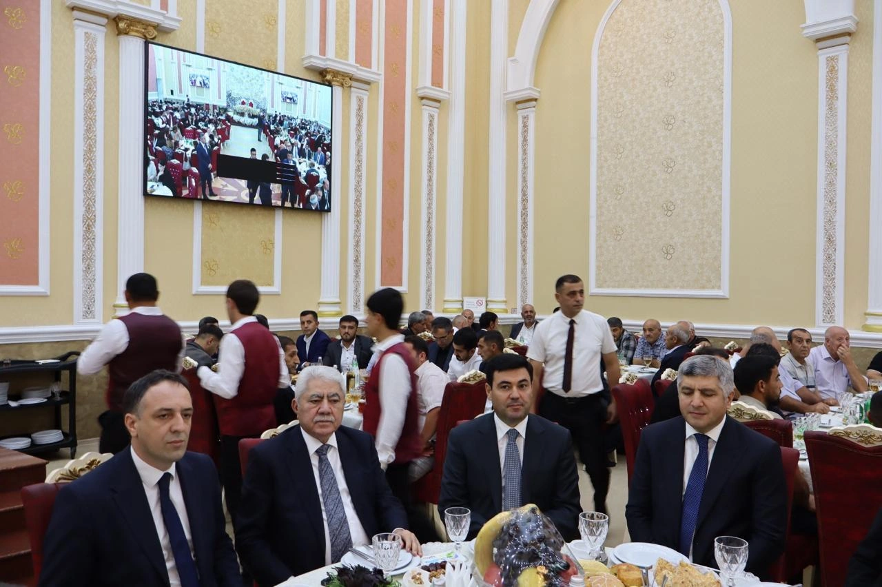 Deputat Ağalar Vəliyev şəhid ailələri ilə görüşdü, ehsan mərasimi təşkil olundu - FOTO