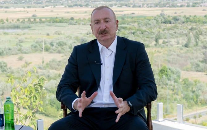 İlham Əliyev: Zəngəzur dəhlizinin yaradılması bizim təşəbbüsümüz olub