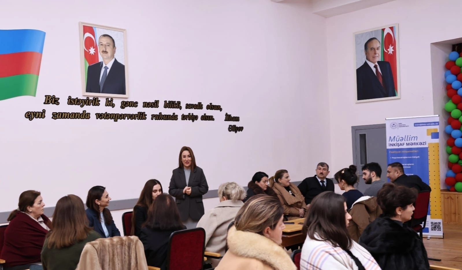 BSU Qubada “İnklüziv və adaptiv təhsil” mövzusunda növbəti təlim təşkil edib - FOTOLAR