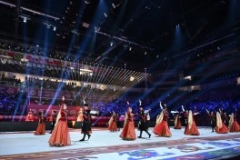 İlham Əliyev cüdo üzrə dünya çempionatının açılış mərasimini izləyib - YENİLƏNİB - FOTO