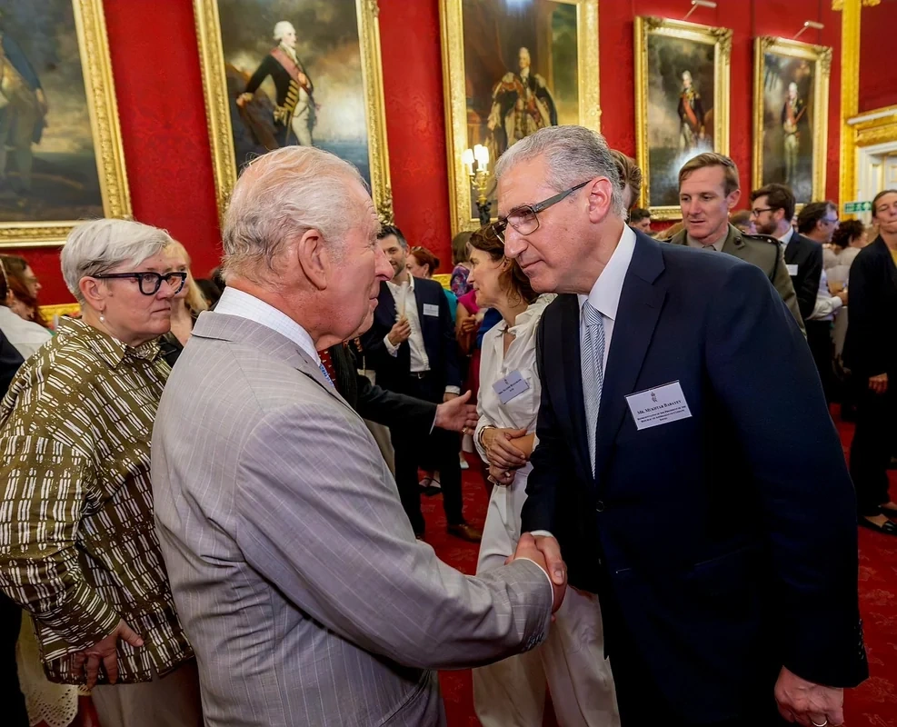 Muxtar Babayev Londonda Kral III Çarlzla görüşüb - FOTO