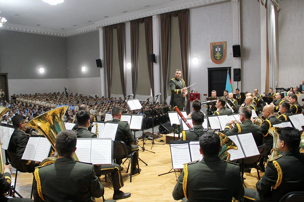 Türkiyə Silahlı Qüvvələrinin Armoni orkestri Bakıda konsert proqramı ilə çıxış etdi - FOTO