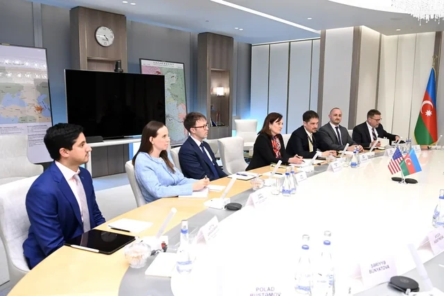 SOCAR-ın prezidenti ABŞ rəsmiləri ilə görüşüb - FOTO