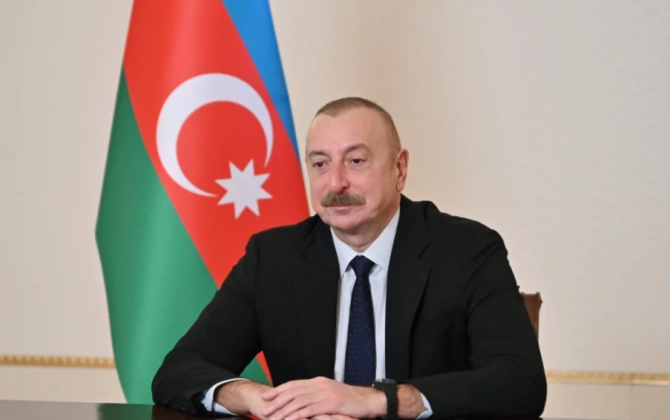 Dövlət başçısı: Son dövrdə Azərbaycan-ABŞ münasibətlərinin yüksələn xətlə inkişafı məmnunluq doğurur
