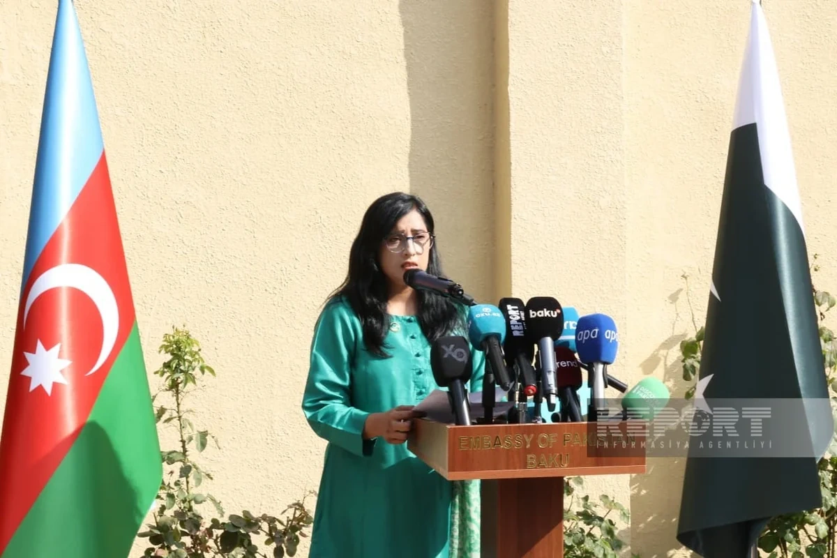 Pakistanın Azərbaycandakı səfirliyində ölkənin müstəqilliyinin 79-cu ildönümü qeyd edilib - FOTO