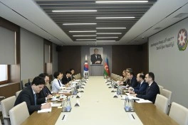 Ceyhun Bayramov Koreya xarici işlər nazirinin müavini ilə görüşüb - FOTO
