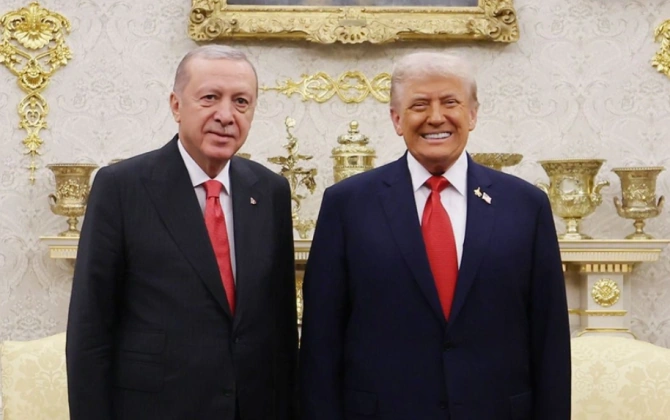 Tramp Ərdoğanı Qəzza Sülh Şurasında qurucu üzv qismində iştiraka dəvət edib - FOTO