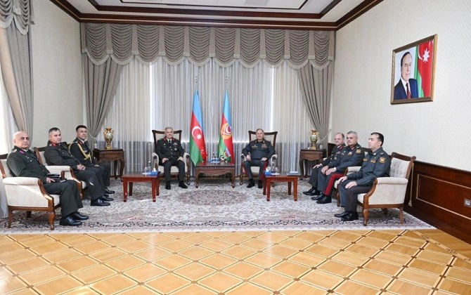 Kərim Vəliyev Türkiyə nümayəndə heyəti ilə görüşüb - FOTO