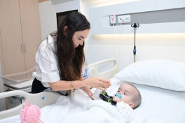 Liv Bona Dea Hospitalında Sümük iliyi transplantasiya mərkəzinin açılışı olub - FOTO