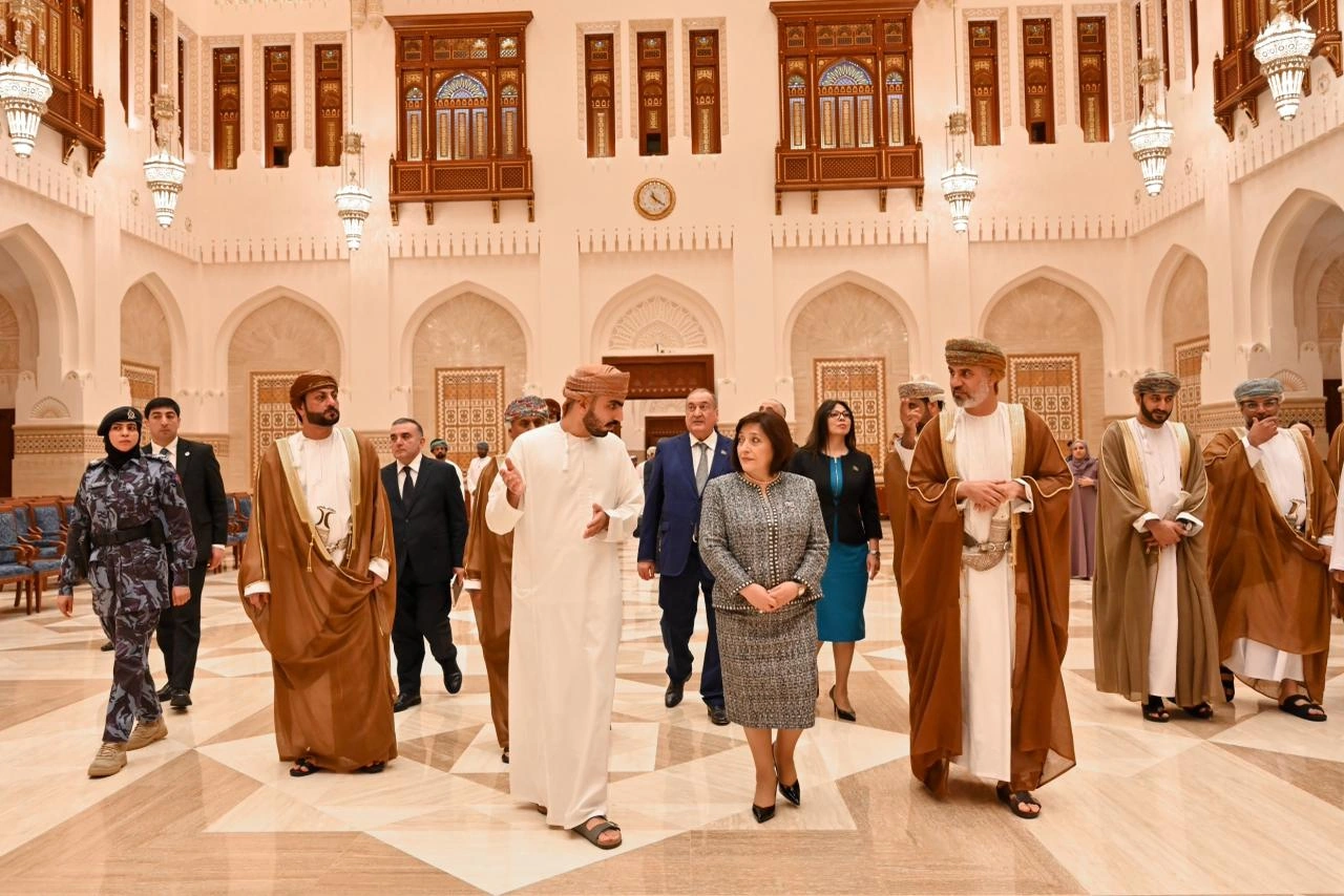 Sahibə Qafarova Oman Şura Məclisinin sədri ilə görüşüb - FOTO