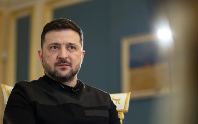 Zelenski: Bu gün Ukraynaya endirilən kütləvi zərbələr nəticəsində 25 nəfər ölüb