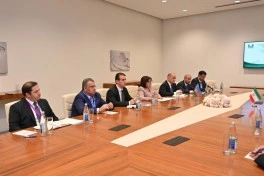 Milli Məclisin sədri Qalibafla görüşüb, regiondakı proseslər müzakirə olunub - FOTO