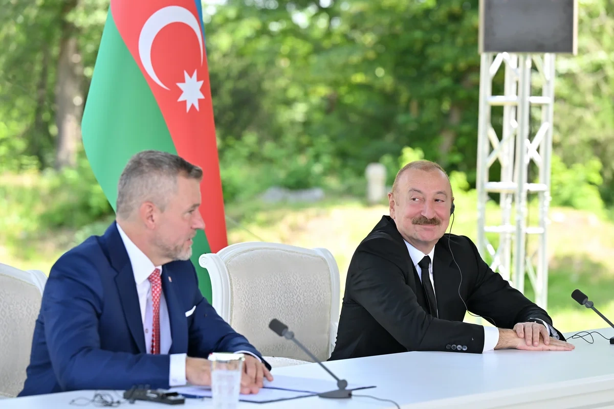 Prezidentlər Şuşada mətbuata bəyanatlarla çıxış etdilər - FOTO/VİDEO - YENİLƏNİB