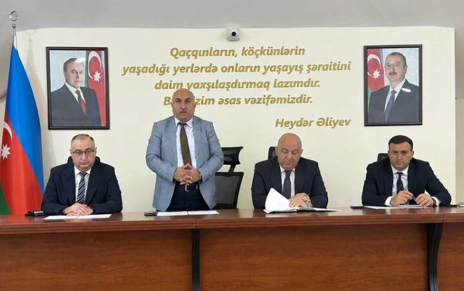 Xocavənd şəhəri və Qırmızı Bazar qəsəbə sakinləri sosial müdafiə tədbirləri ilə bağlı maarifləndirildi - FOTO