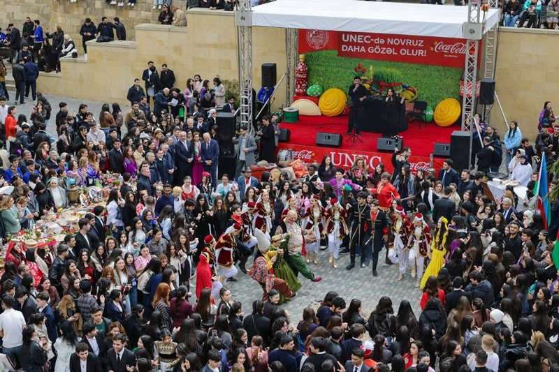 "UNEC-də Novruz daha gözəl olur" adlı təntənəli bayram tədbiri keçirilib - FOTO