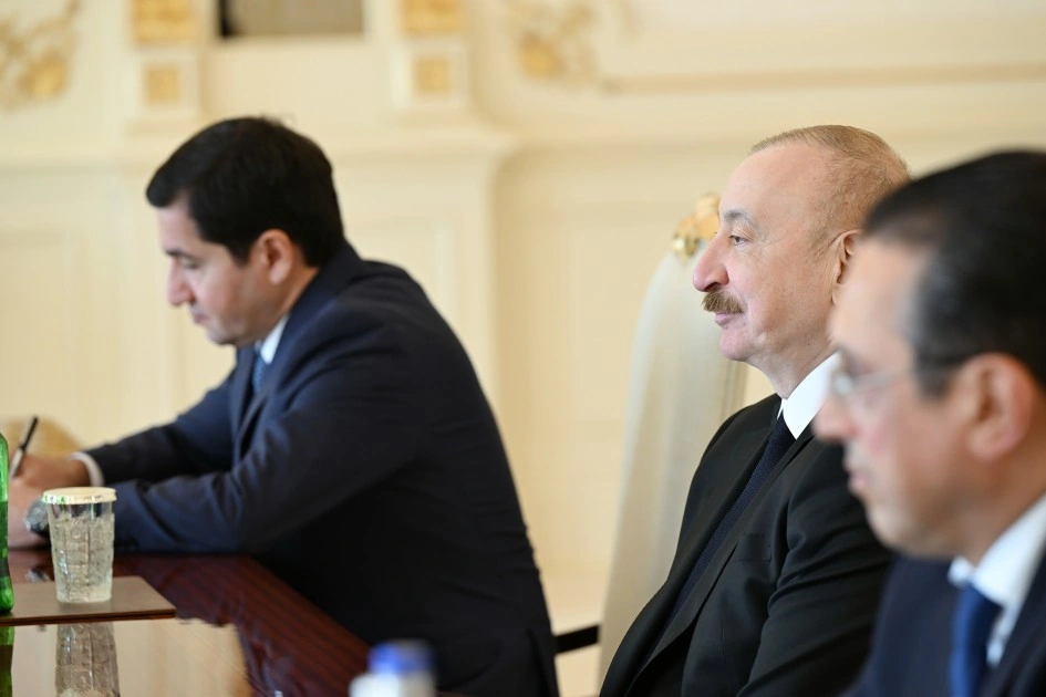 İlham Əliyev Martin Çunqonqu qəbul etdi - FOTOLAR