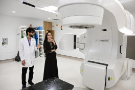 Leyla Əliyeva Maskatda Xərçəngin Kompleks Müalicəsi və Tədqiqatı Mərkəzini ziyarət edib - FOTO