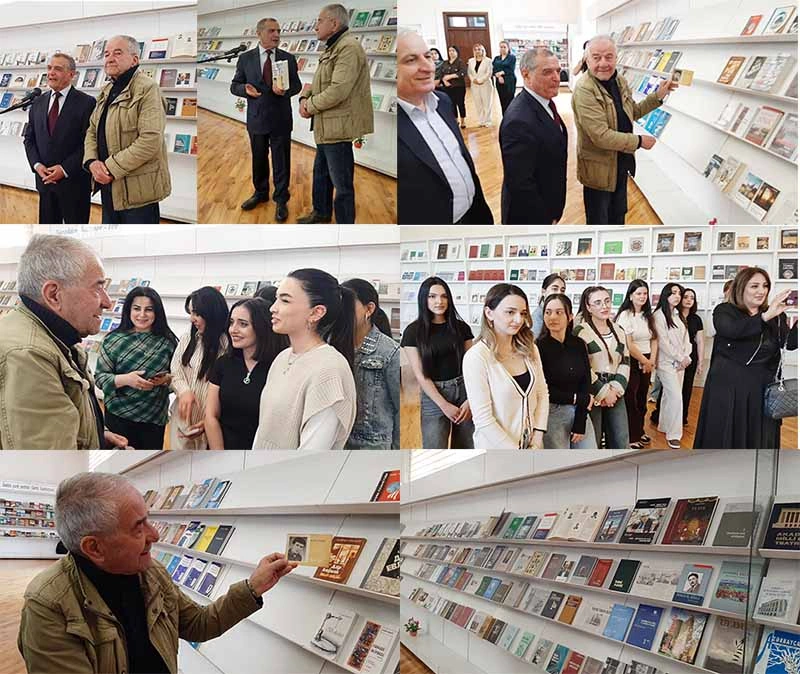 Seyran Səxavətin külliyyatı və Borxesin "cənnəti" - FOTO
