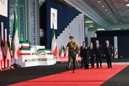Azərbaycan nümayəndə heyəti Seyid Əli Xameneinin vida mərasimində iştirak edib - FOTO