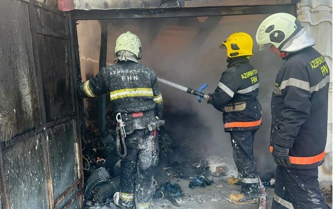 Zığda yaşayış binasında yanğın olub
