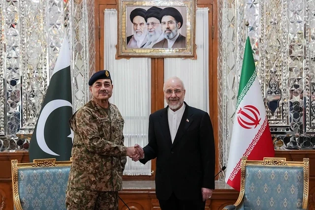 Pakistan ordusunun baş komandanı Tehrandadır - FOTO