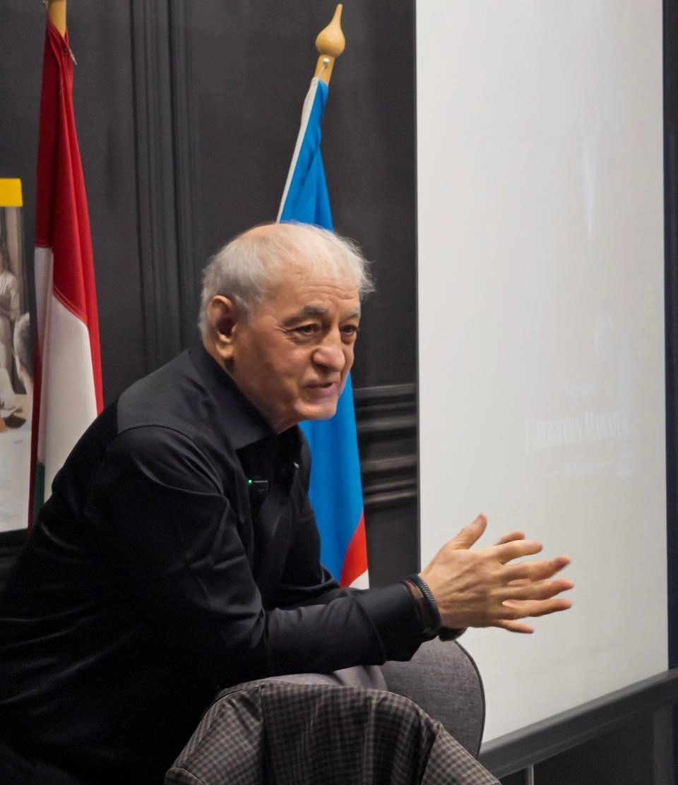 Fəxrəddin Manafov Budapeştdə Azərbaycan Evinin qonağı olub - FOTOLAR