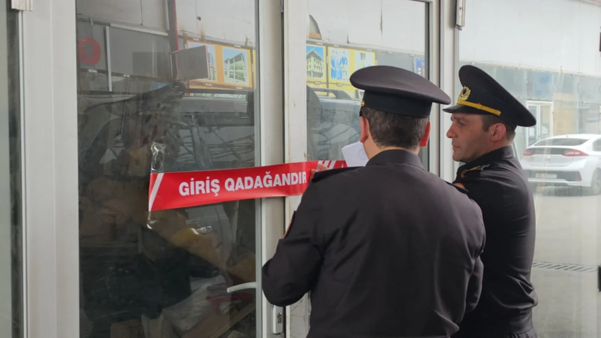 "Eurohome"un fəaliyyəti dayandırıldı - FOTO - VİDEO