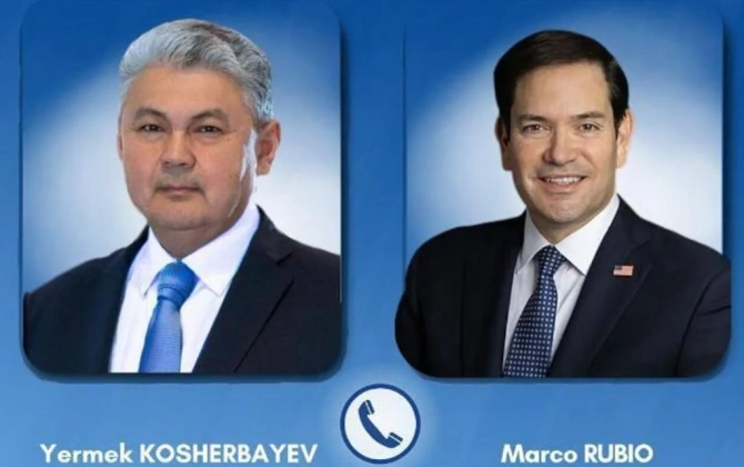 Koşerbayev və Rubio Xəzər Boru Kəməri Konsorsiumu ilə bağlı danışıqlar aparıblar