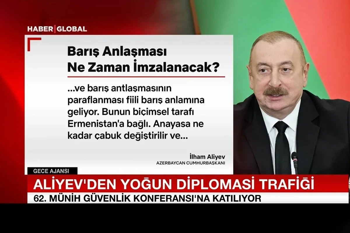 "Haber Global": "Azərbaycan Prezidenti İlham Əliyevdən gərgin diplomatik fəaliyyət" - VİDEO