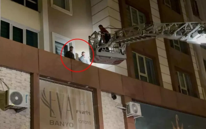 Pəncərədən çarşafla enərkən görən onları oğru sandı, sən demə onlar... - FOTOLAR