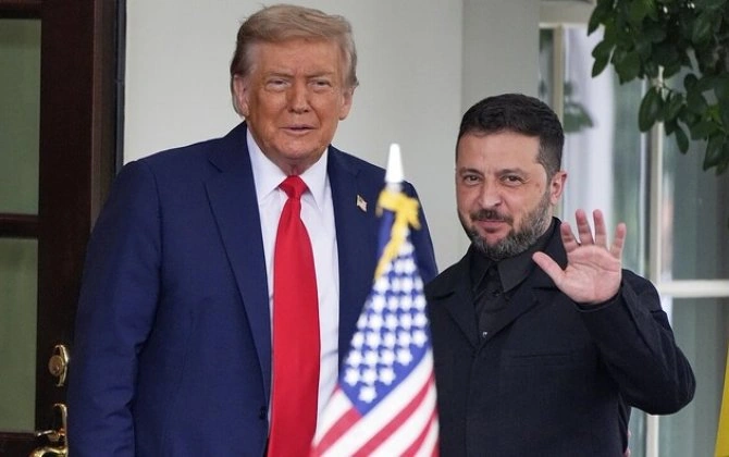 "Zelenski və Tramp Davosda böyük iqtisadi razılaşmanı müzakirə edəcək" - "Bloomberg"