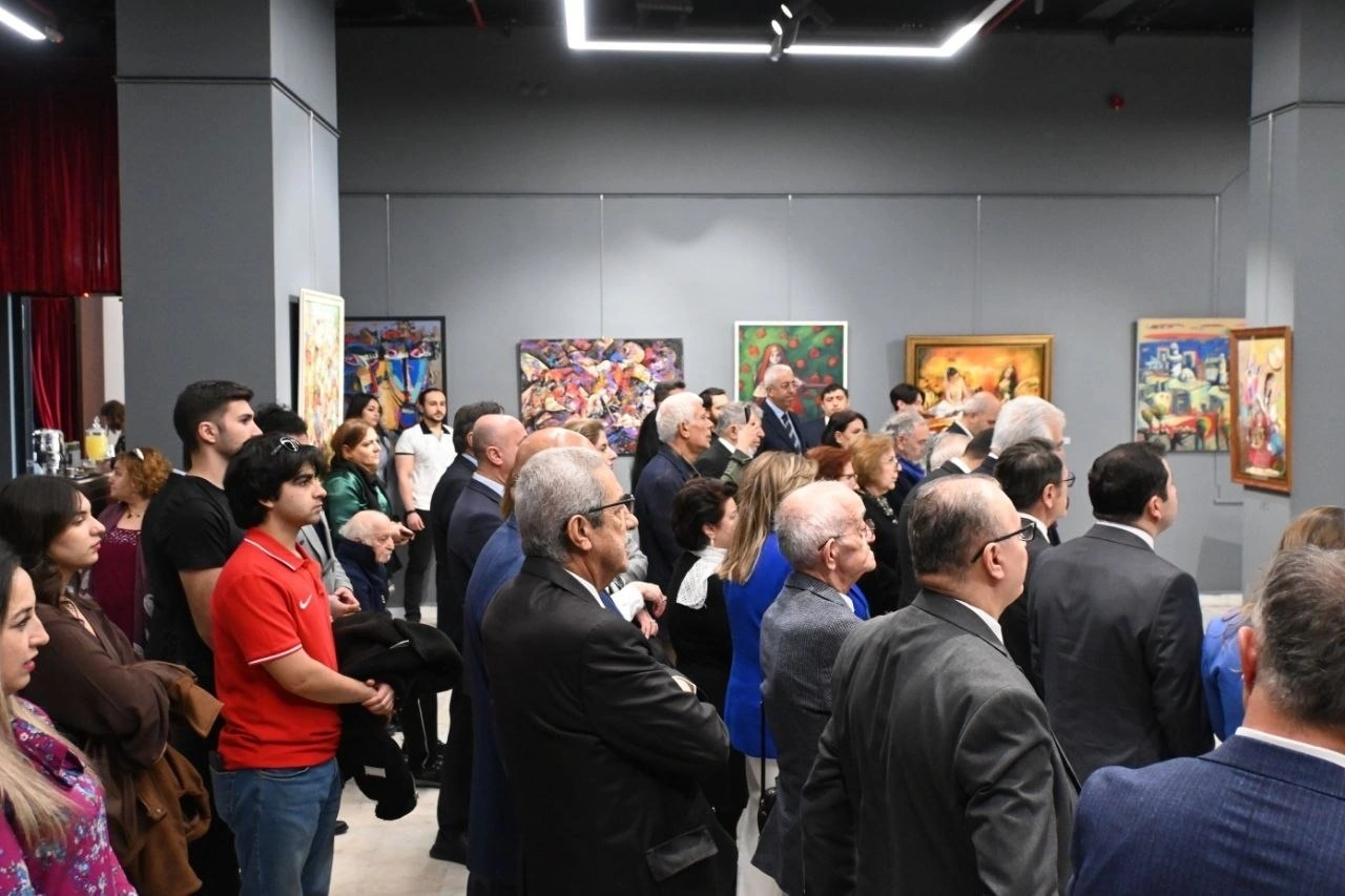 Ankara Rəsm və Heykəllər Muzeyində azərbaycanlı rəssamların sərgisinin açılışı olub - FOTO
