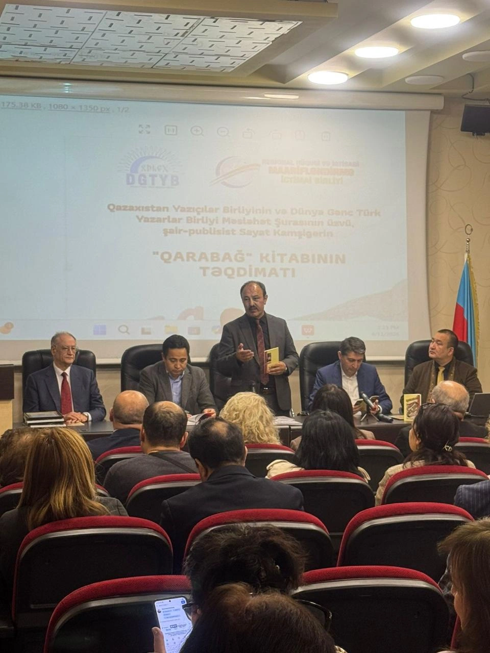 Bakıda qazax şairinin “Qarabağ” kitabının təqdimatı keçirilib - FOTOLAR