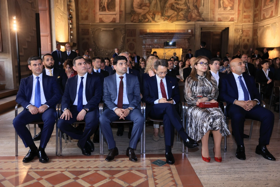 Vatikanda Heydər Əliyev Fondu ilə birgə layihələrin təqdimatına həsr olunan tədbir keçirildi - FOTO