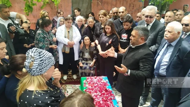 Füzulidə I Qarabağ müharibəsinin itkin-şəhidi dəfn edildi - FOTO