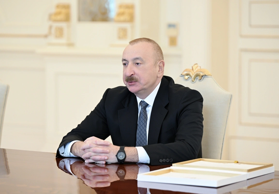 İlham Əliyev "Zayed İnsan Qardaşlığı Mükafatı" ilə bağlı nümayəndə heyətini qəbul edib - FOTO