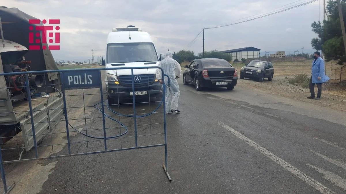 Samuxun qarayara aşkarlanan kəndində nəzarət postu quruldu - FOTO
