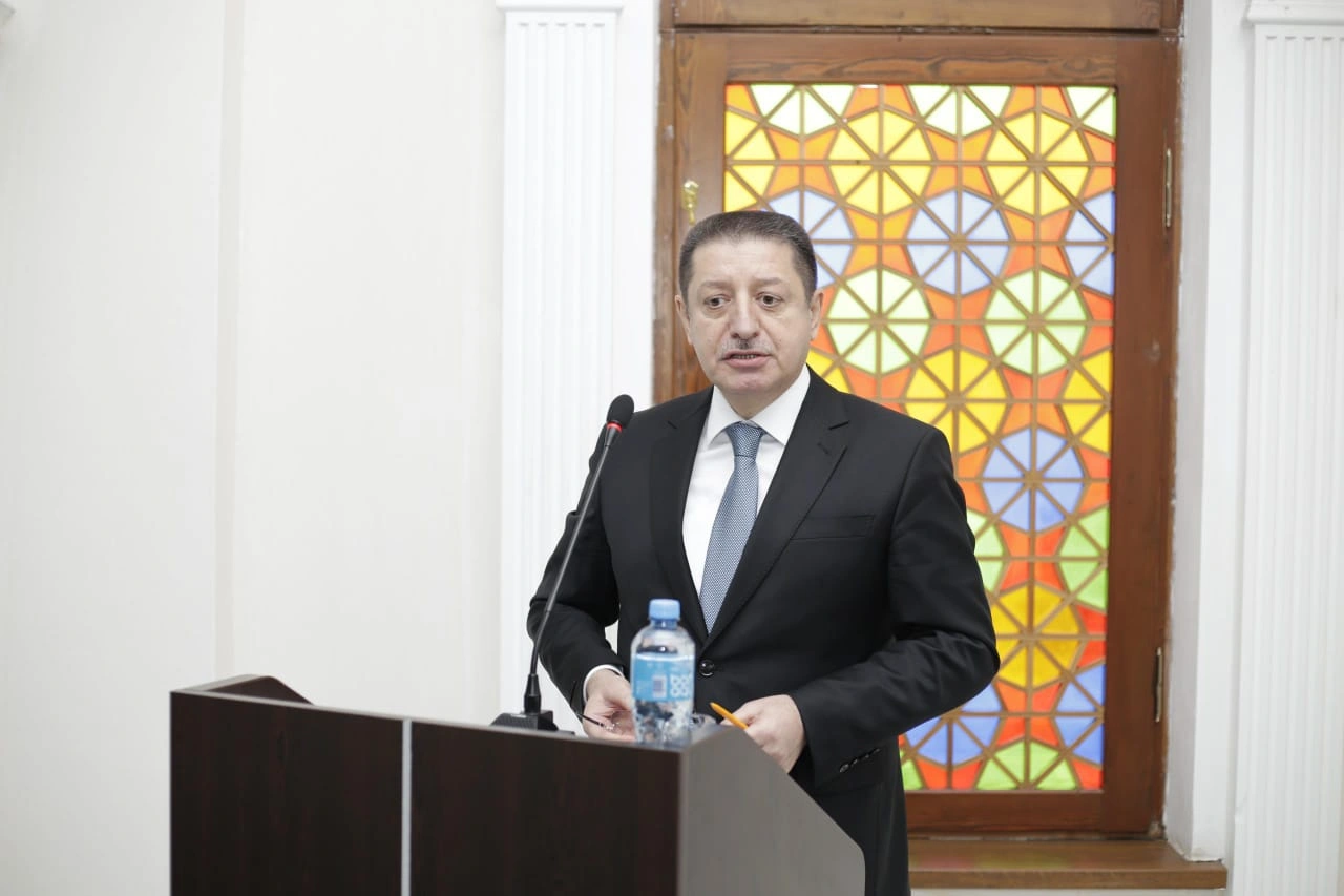 Sudan səmərəli istifadənin təkmil üsullarımın tətbiqi mövsusunda geniş tərkibli iclas keçirildi - Fotolar