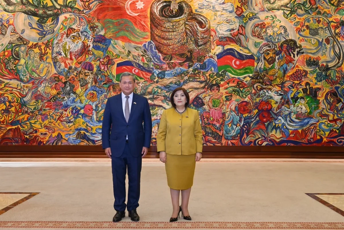 Sahibə Qafarova Kamboca Krallığının Baş naziri Hun Manet ilə görüşdü - FOTOLAR
