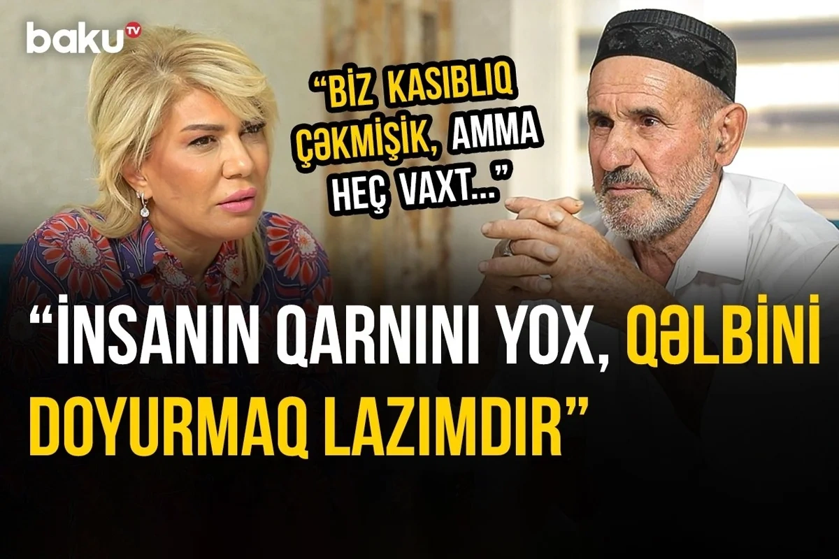 "Əsas insanın qəlbini doyurasan ki, gözü tox olsun" - 35 il çörək daşıyan novxanılı ağsaqqalın həyat hekayəsi - VİDEO