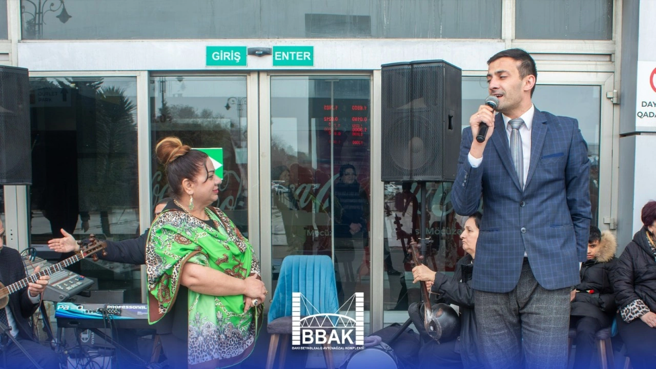 Avtovağzal Kompleksində bayram konserti təşkil olundu - FOTO/VİDEO
