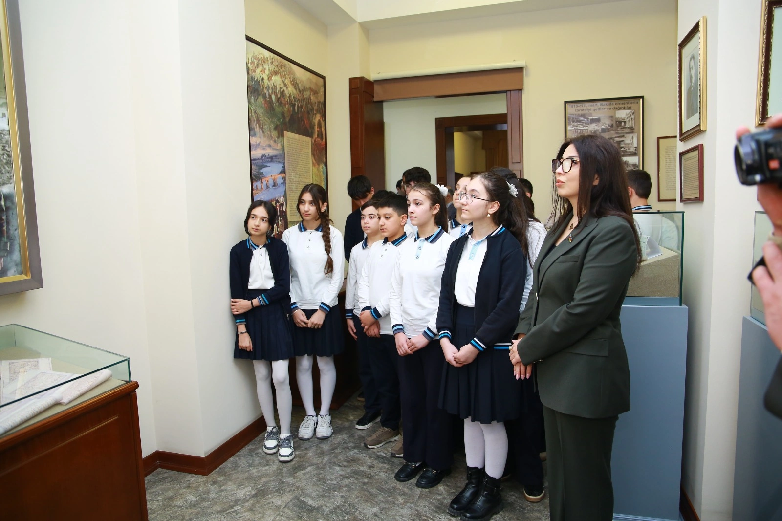 Hərbi Prokurorluqdakı Soyqırımı Memorial Muzeyi ziyarət edildi - FOTO