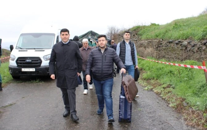 Ermənistanın vətəndaş cəmiyyətinin nümayəndələri Azərbaycanda - FOTOLAR